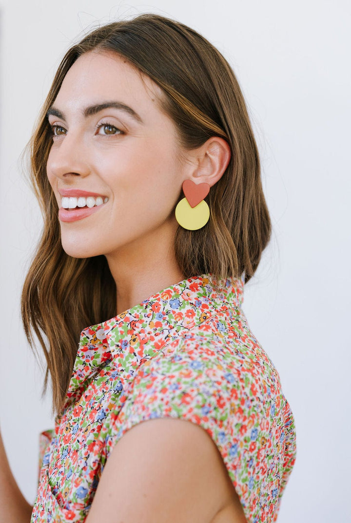 Tienda Apple Heart Earrings