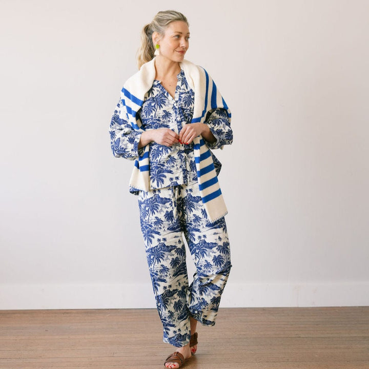 Tropical Toile Lucia Pant