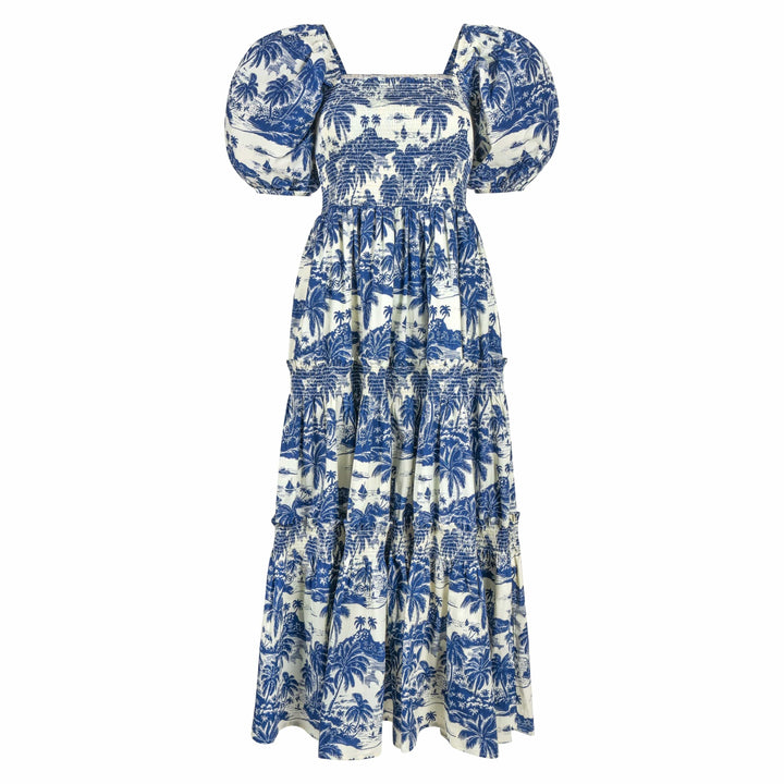 Tropical Toile Tula Dress