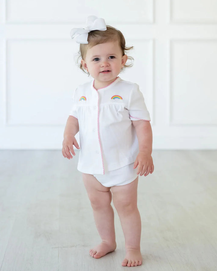 Rainbows Layette Set