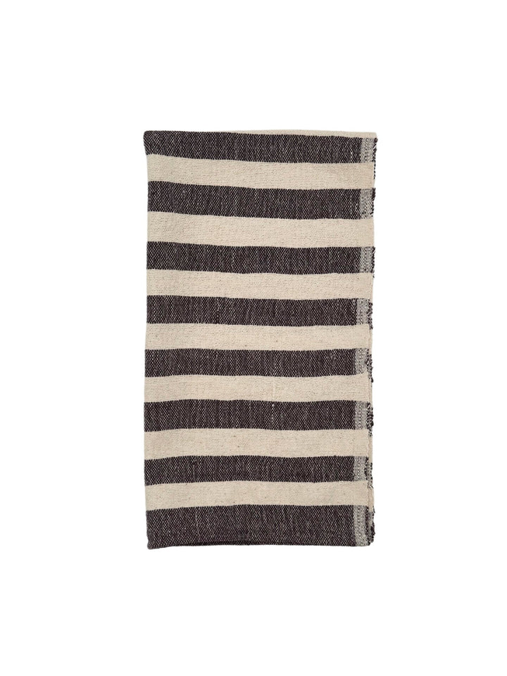 Chocolate Stripe Hand Towel