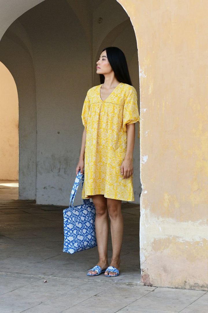 Cassia Organic Cotton Mini Dress