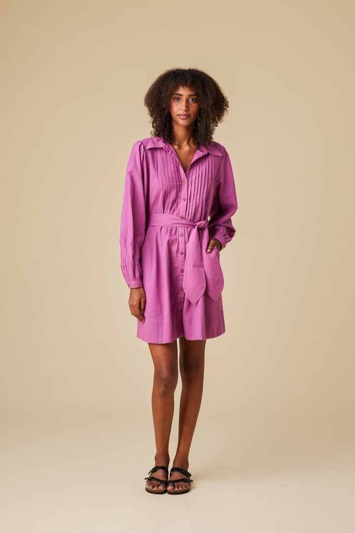 Cala Khadi Cotton Mini Dress