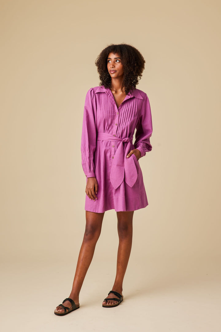 Cala Khadi Cotton Mini Dress