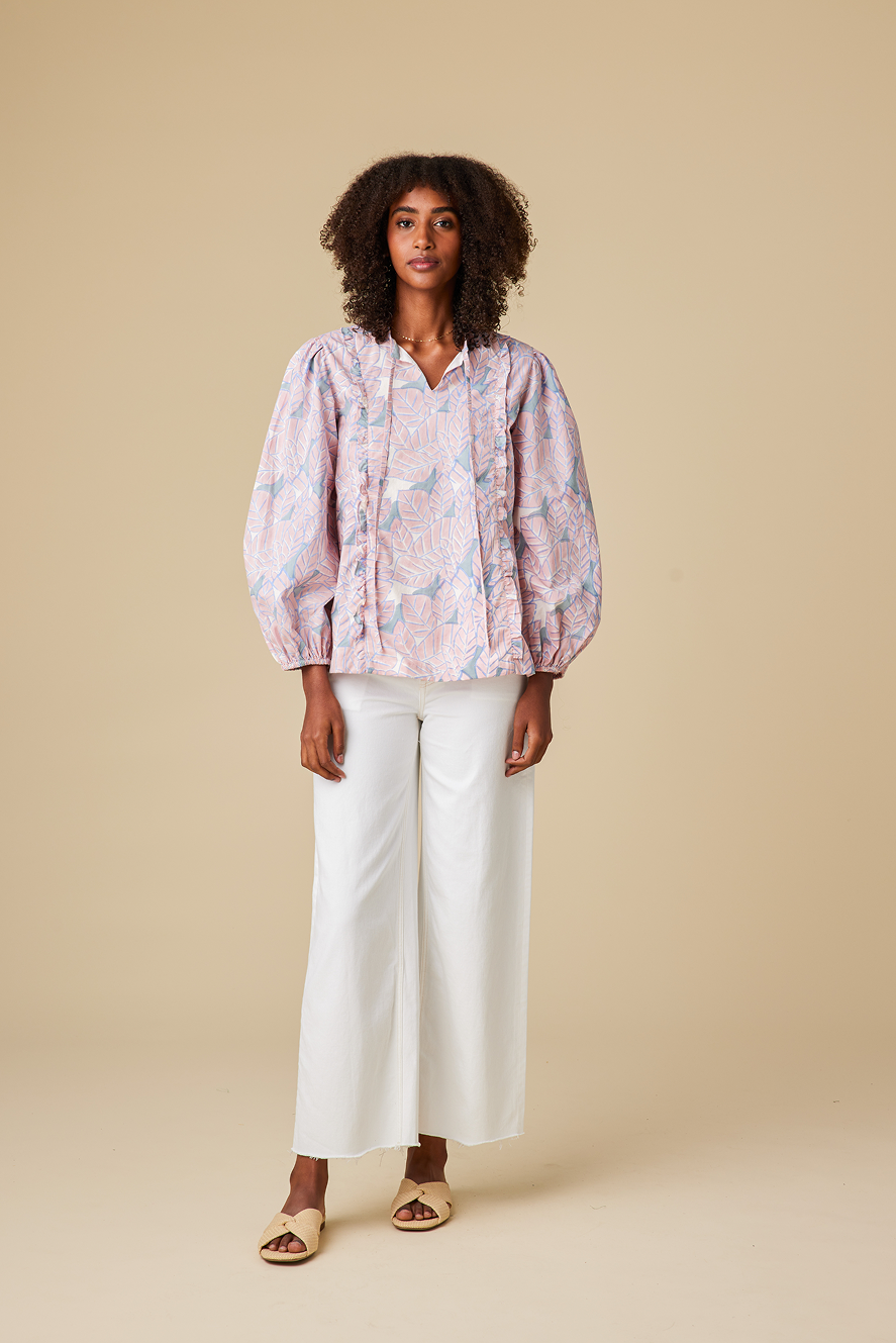 Aria Ruffle Top
