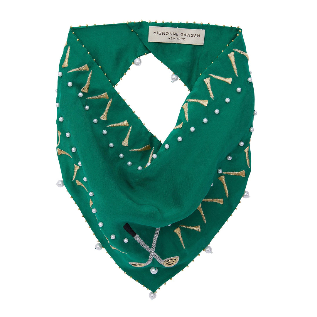 Golf Club Bandana Green