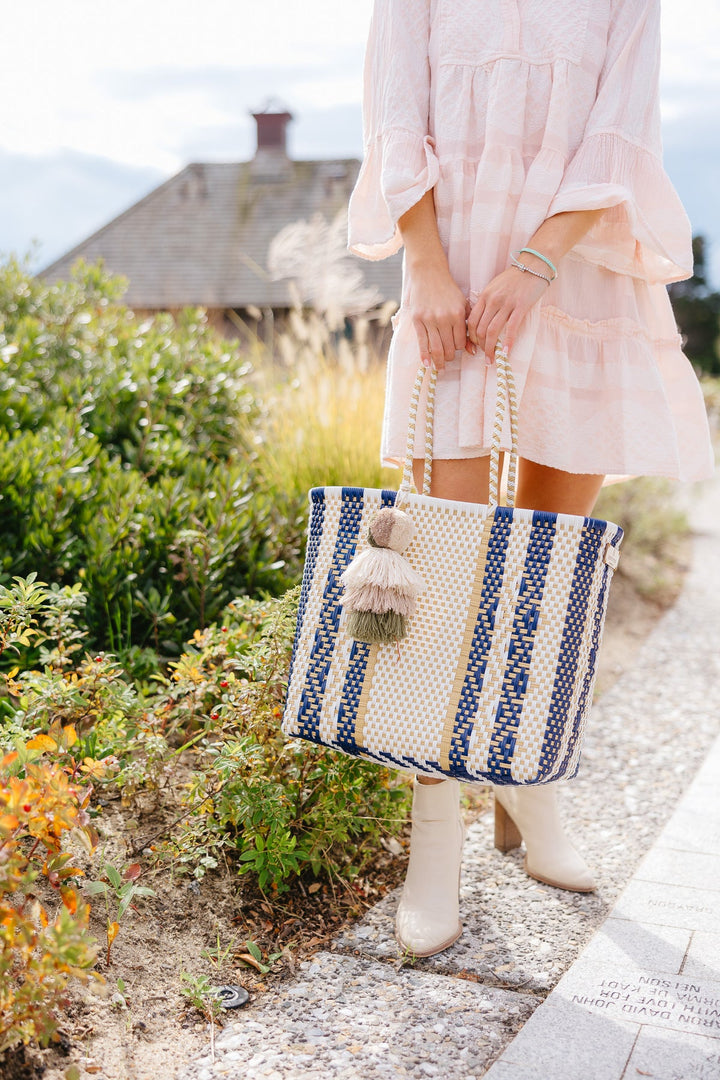 Ocean Pearl Citron Tote