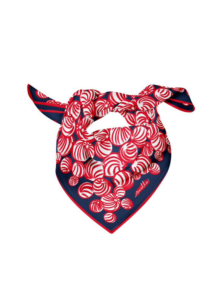 Navy + Red Gameday Scarf