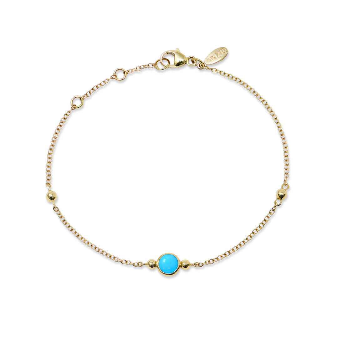 Bonheur Birthstone Bracelet Gold