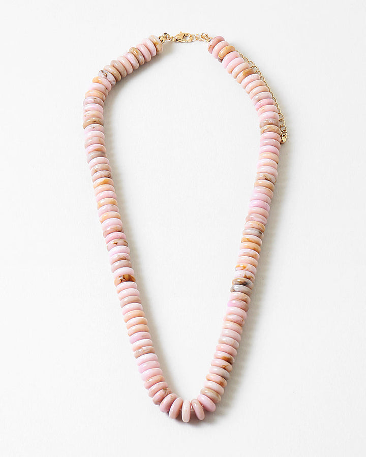 Frosted Petal Necklace