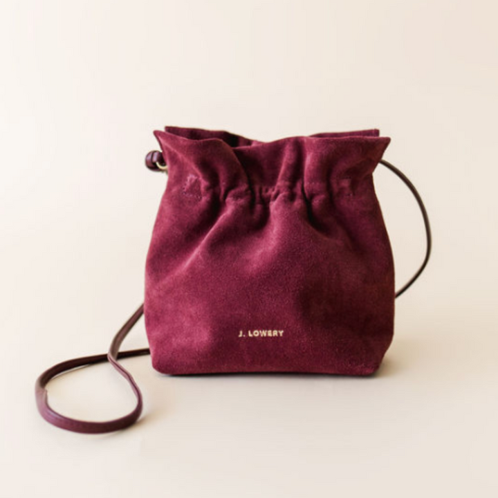 MINI VIVIENNE | Merlot Suede