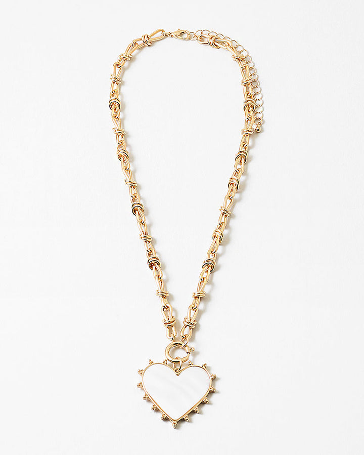 Kindness and Love Heart Necklace