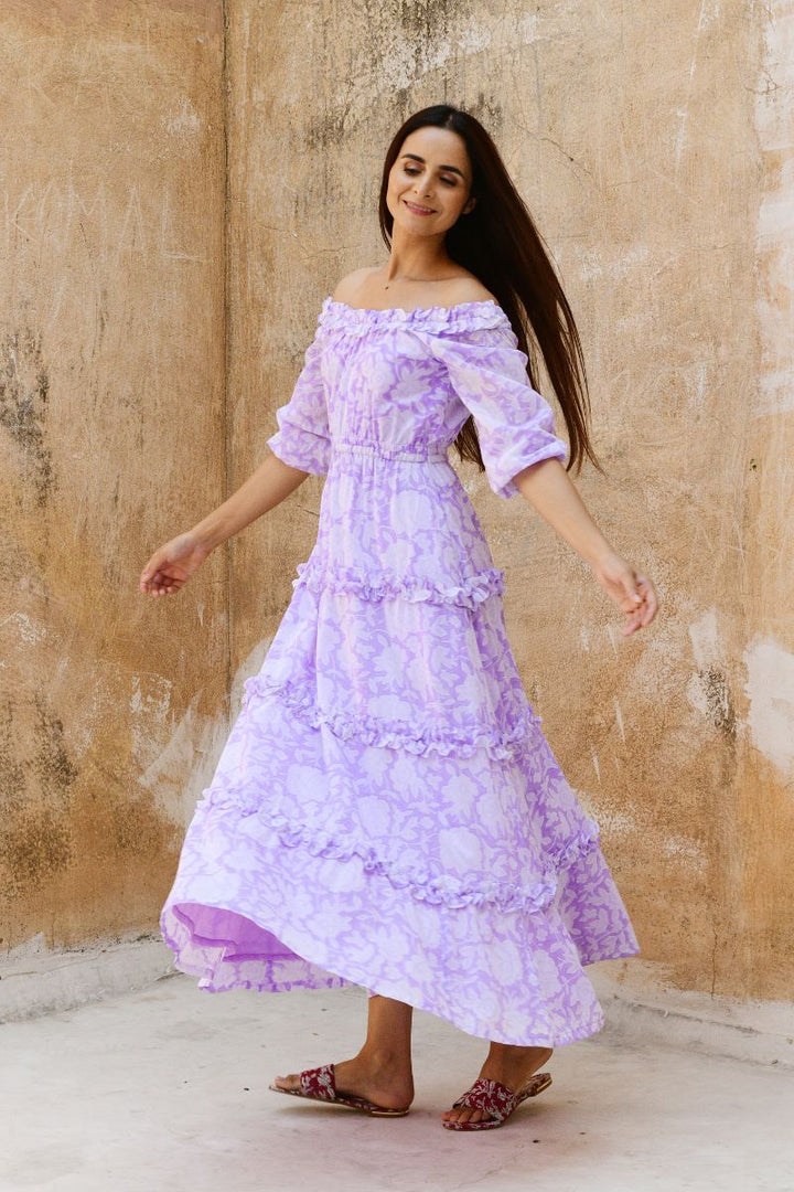 Alora Organic Cotton Maxi Dress