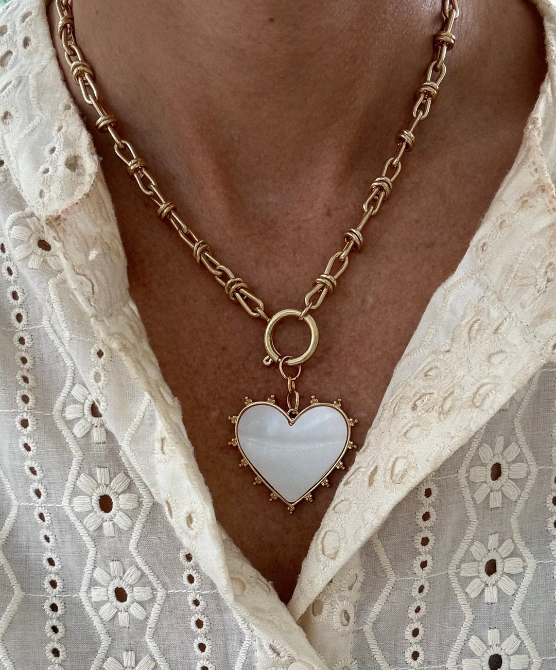 Kindness and Love Heart Necklace