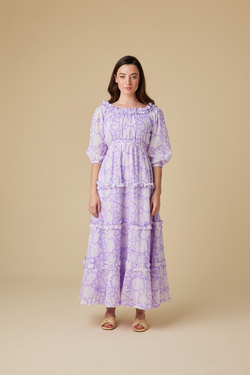 Alora Organic Cotton Maxi Dress