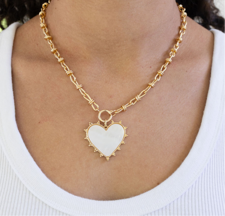 Kindness and Love Heart Necklace