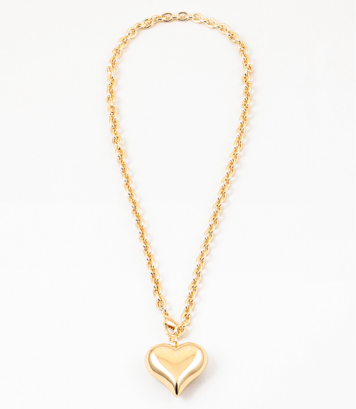 Puffy Heart Necklace