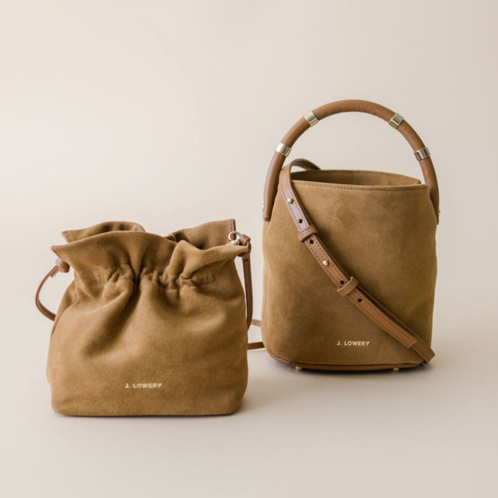 MINI VIVIENNE | Tan Suede