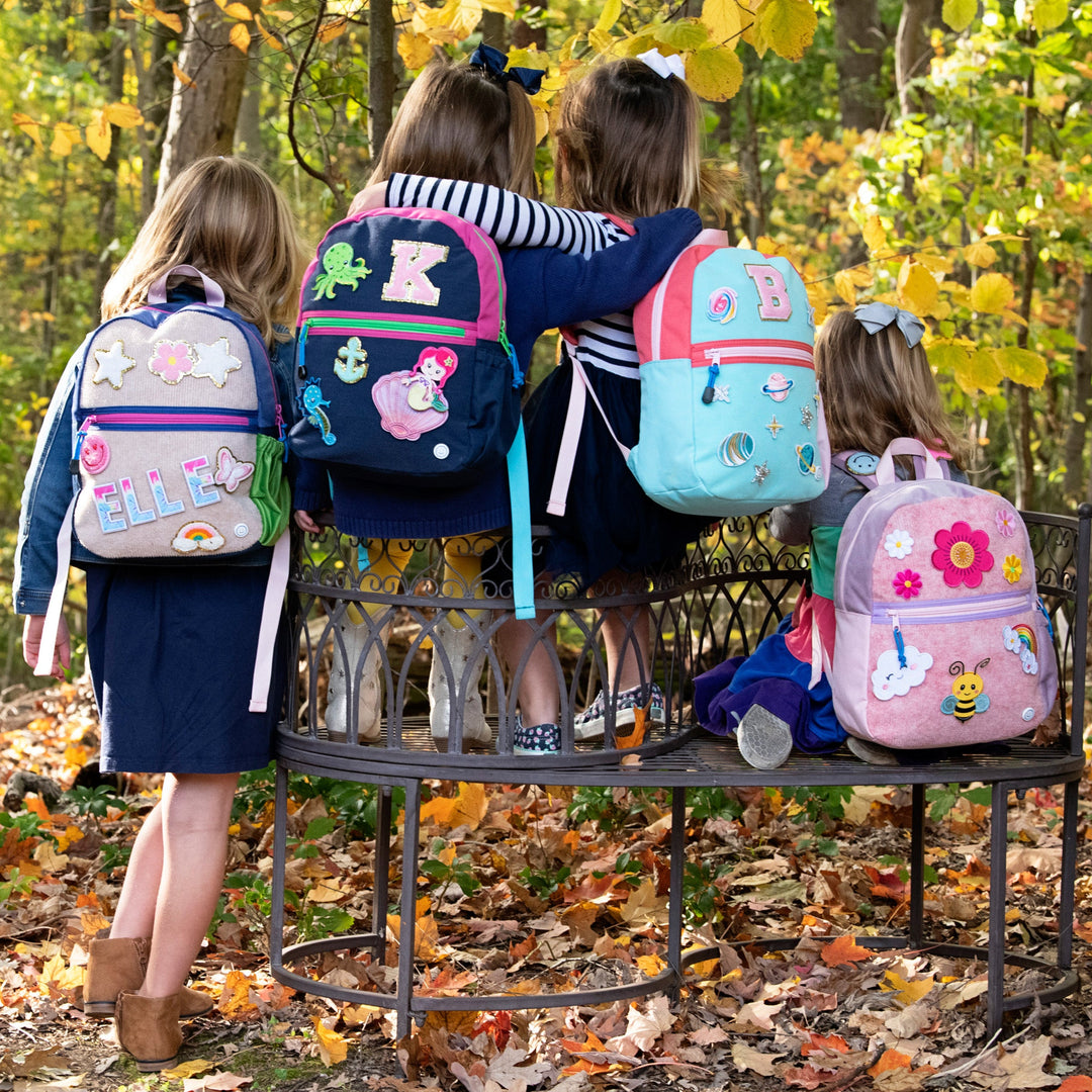 Small Becco Backpack - Kids Sport Navy/Magenta