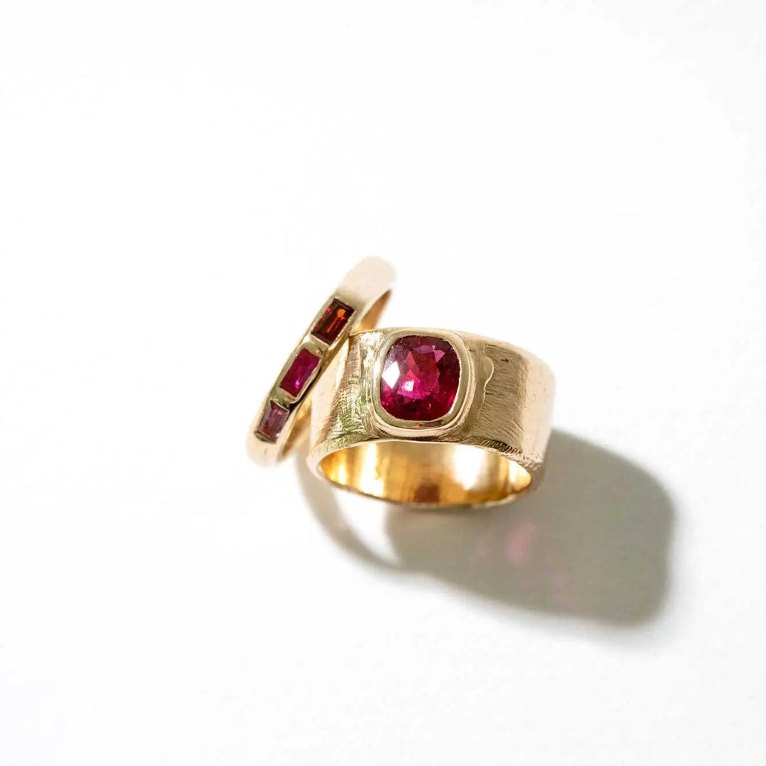 Baguette Ring with 3 Stones