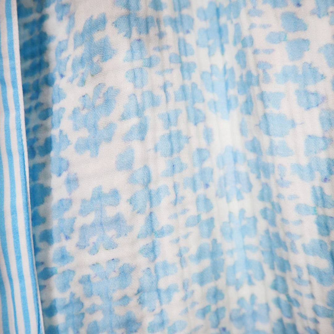 Bathrobe - Blue Chintz