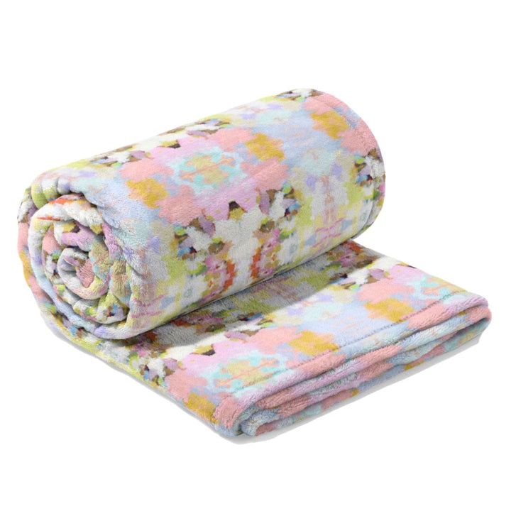 Brooks Avenue Pink Fleece Blanket