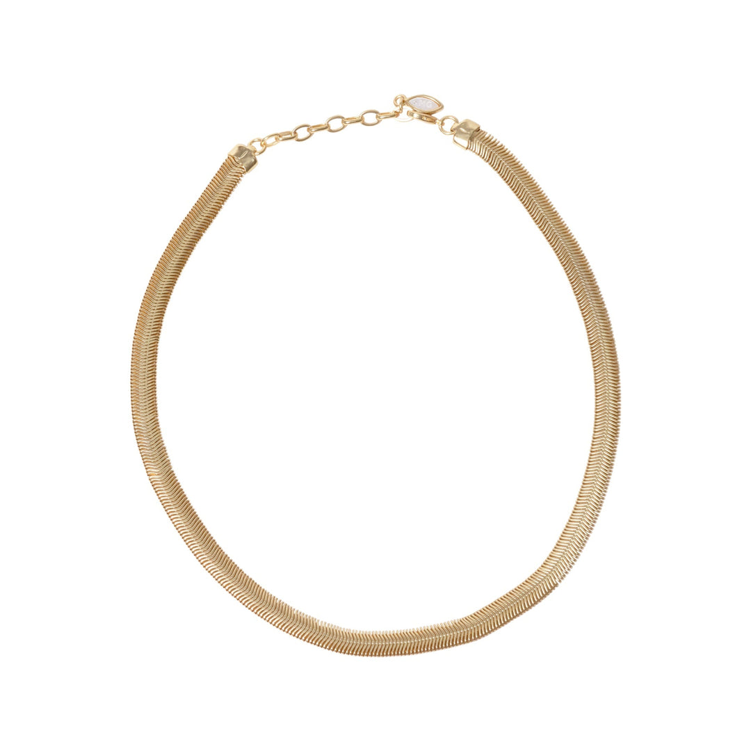 Susannah Necklace Brushed Gold