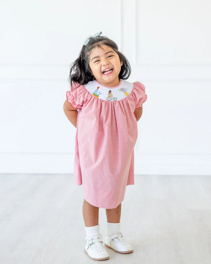 Circus Smocked Helen Dress