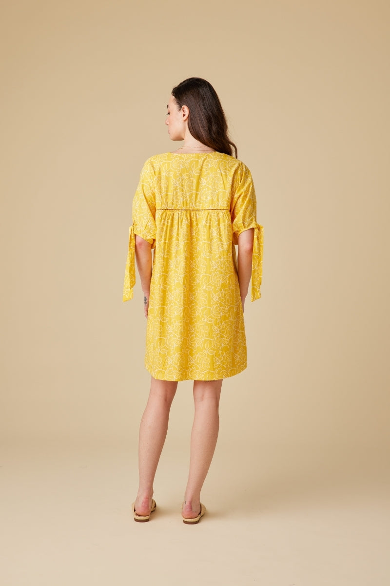 Cassia Organic Cotton Mini Dress