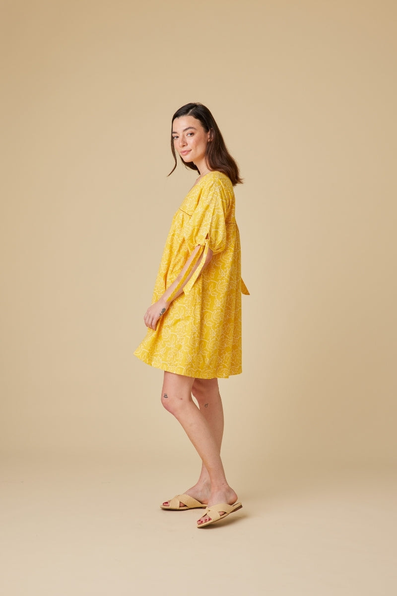 Cassia Organic Cotton Mini Dress