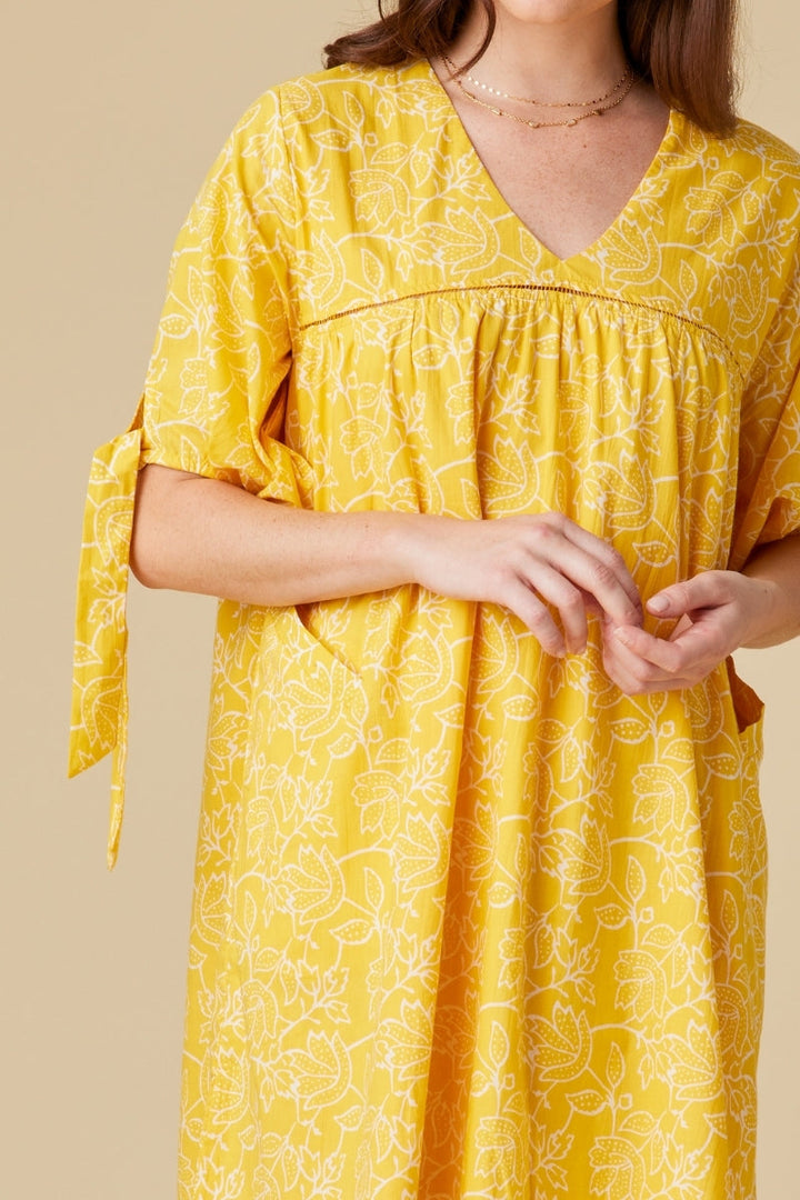 Cassia Organic Cotton Mini Dress