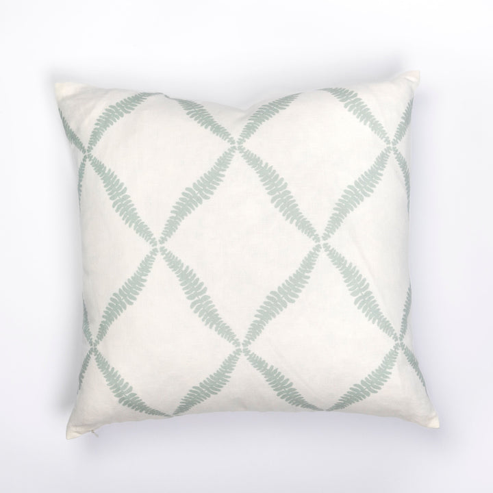 Pillow Cover - Fern Trellis, Green
