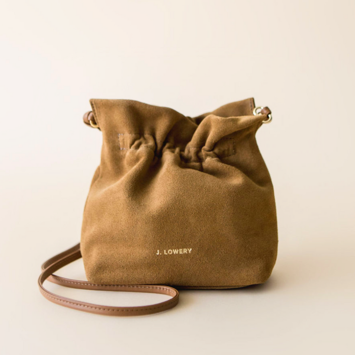 MINI VIVIENNE | Tan Suede