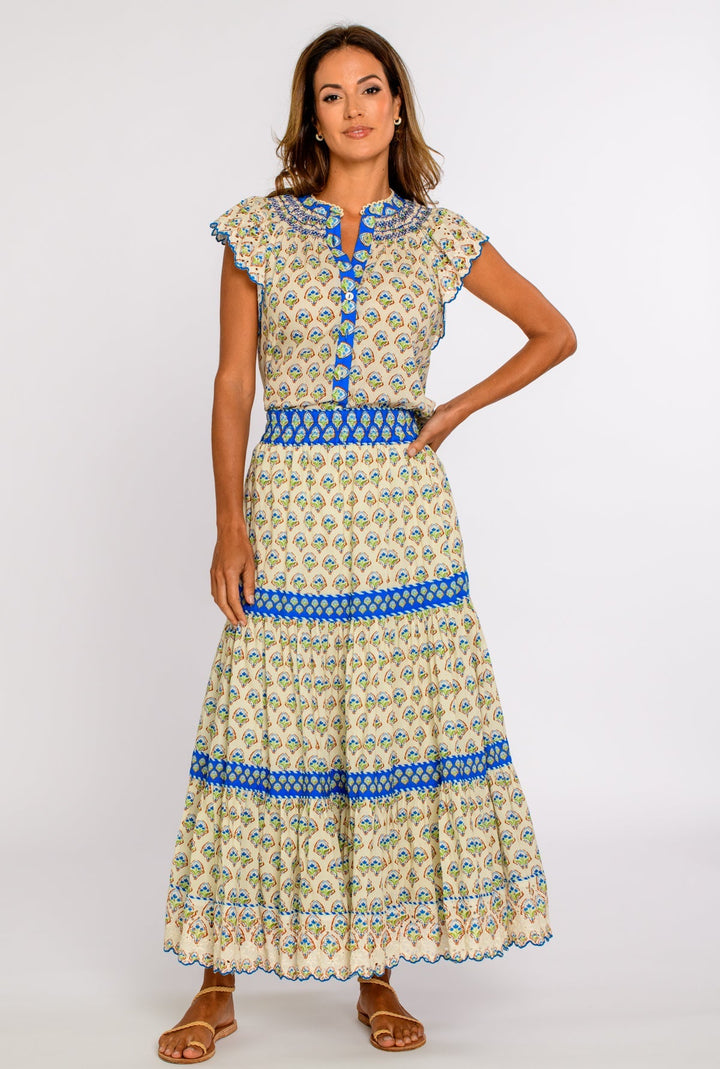 Mae Skirt in Tulip Ivory