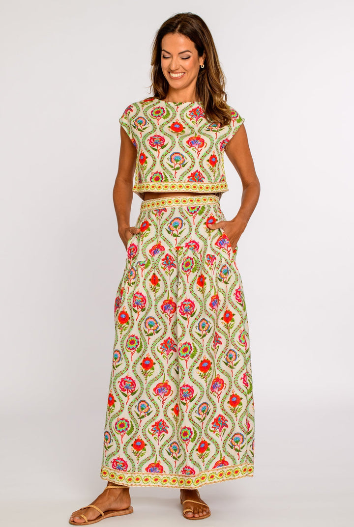 Jackie Top in Teardrop Floral