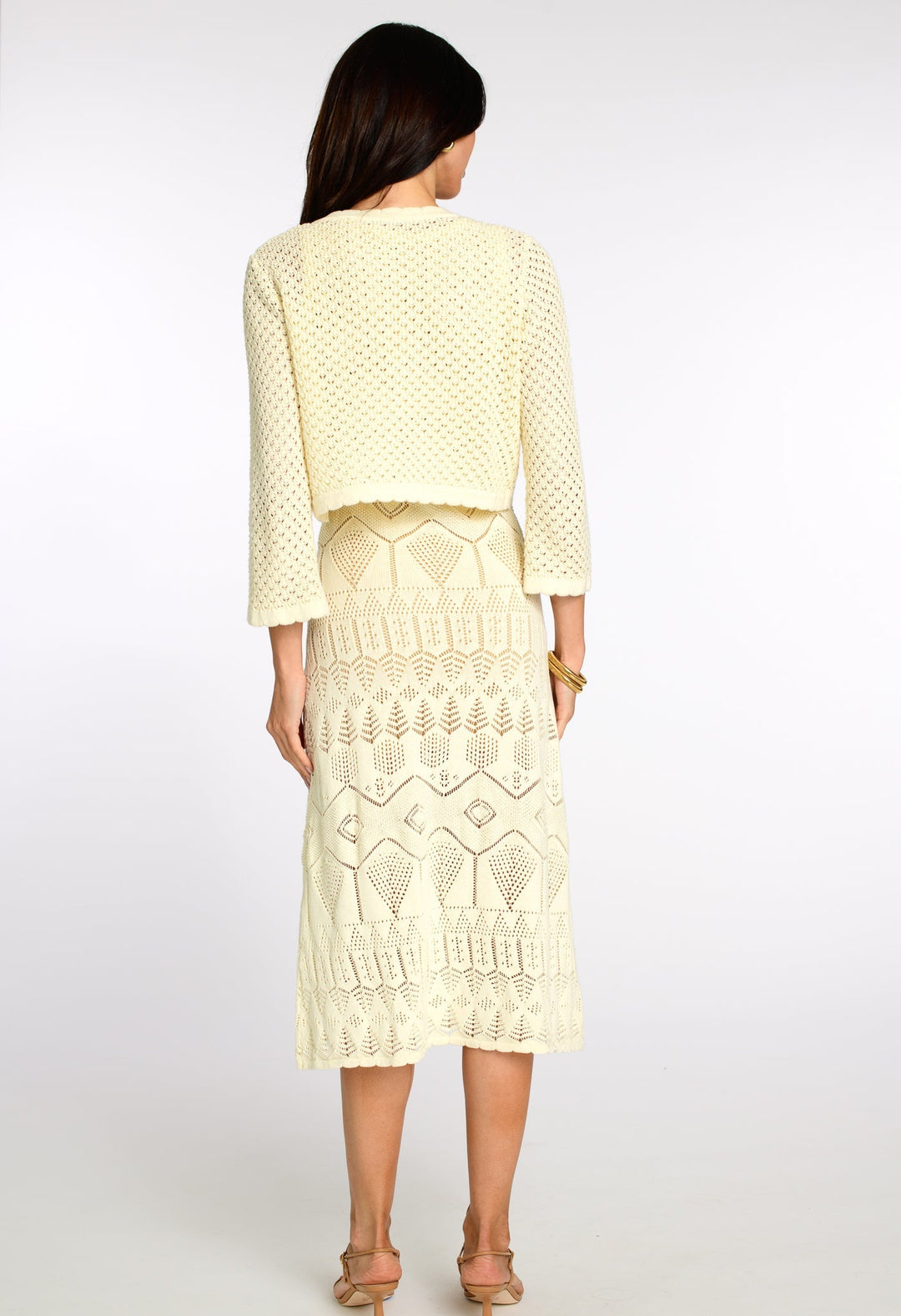 Honey Cardigan in Coconut Milk