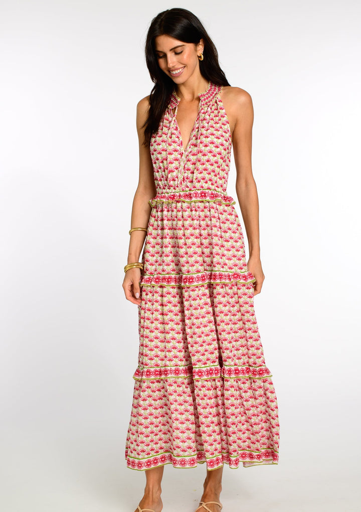 Ava Dress in Fan Flower