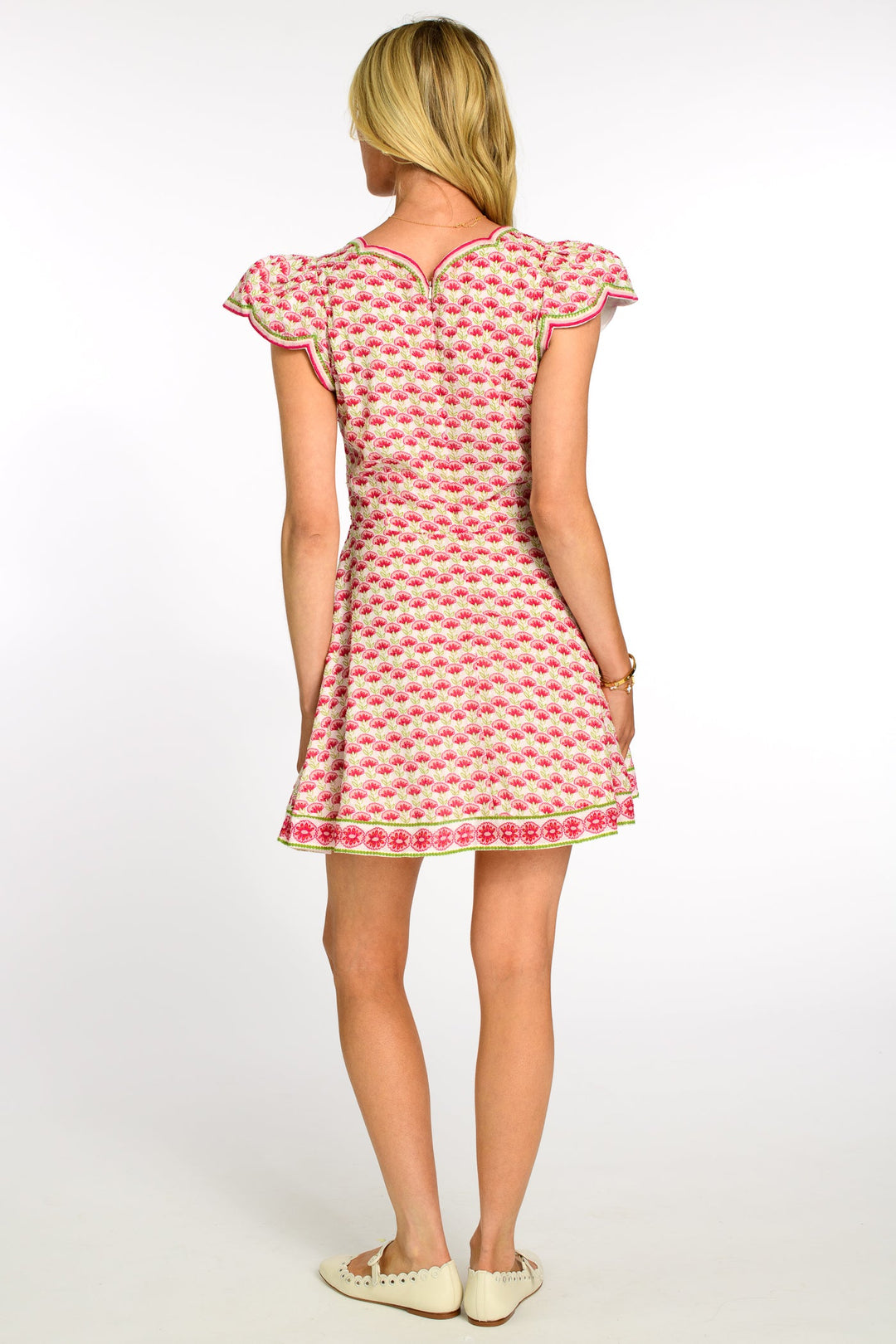 Cherie Dress in Fan Flower
