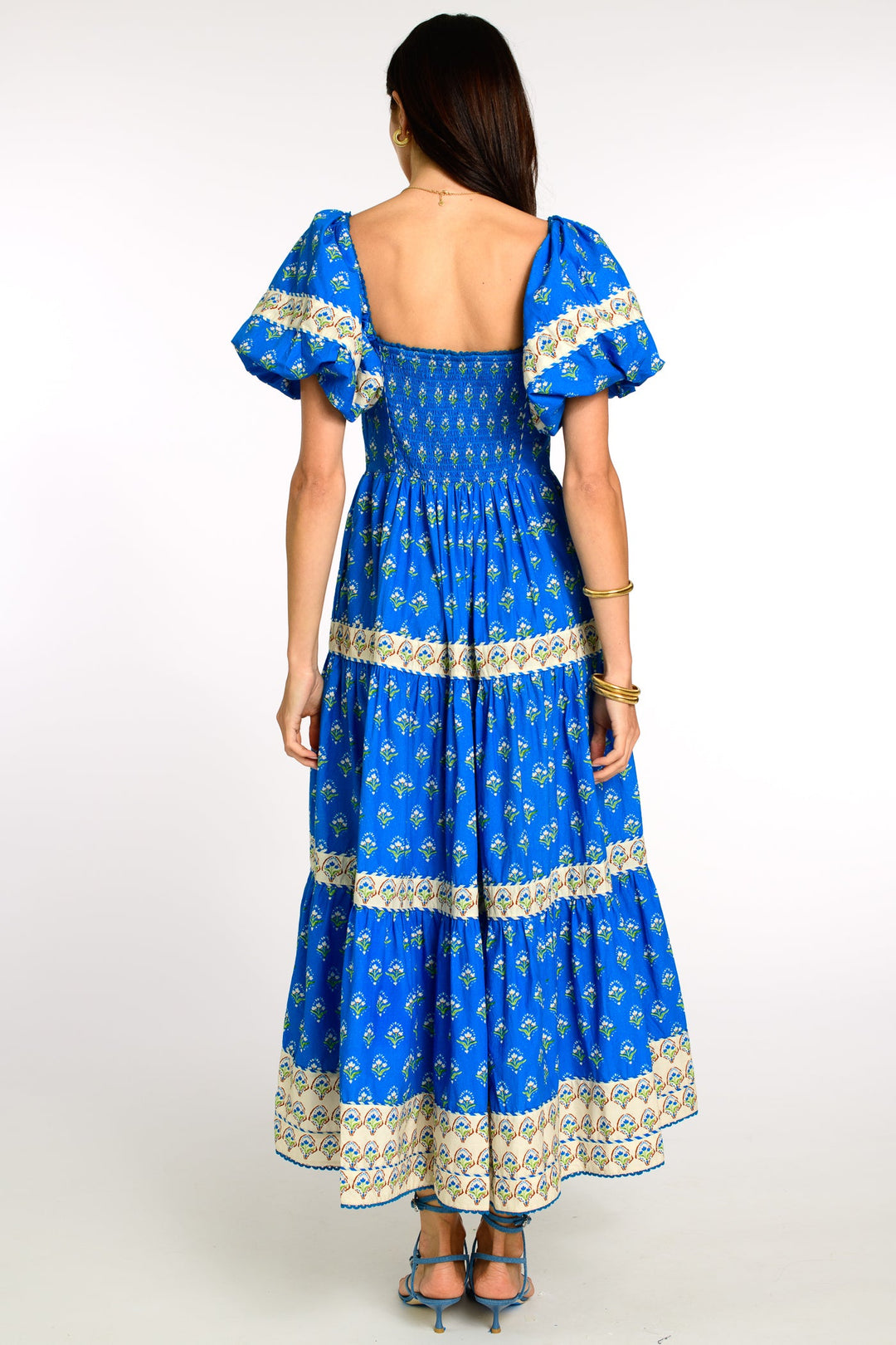 Allie Dress in Tulip Blue