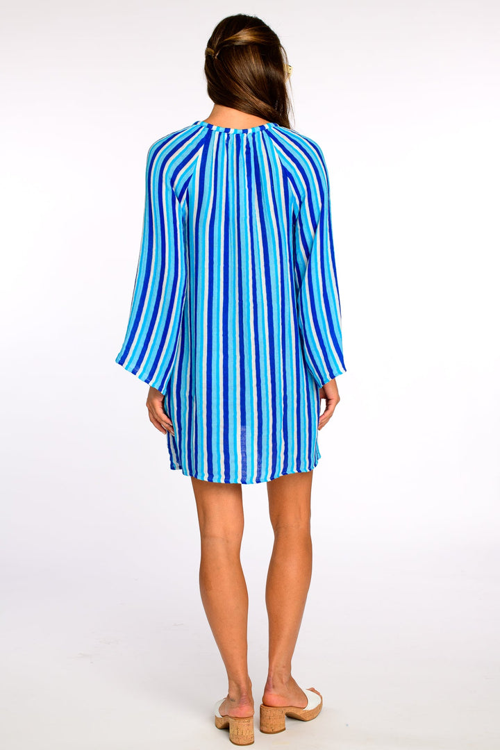 Chelsea Dress in French Blue Stripe