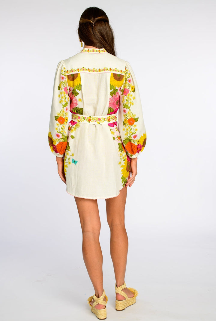 Sadie Dress in Wildflower Ivory