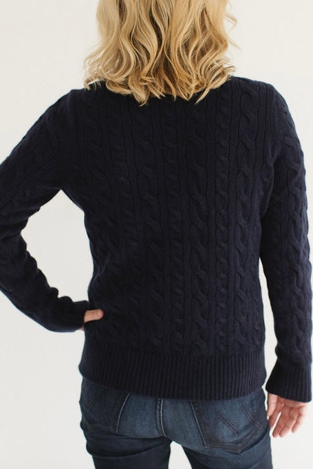 Cable Knit Turtleneck