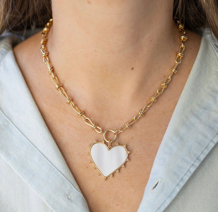 Kindness and Love Heart Necklace