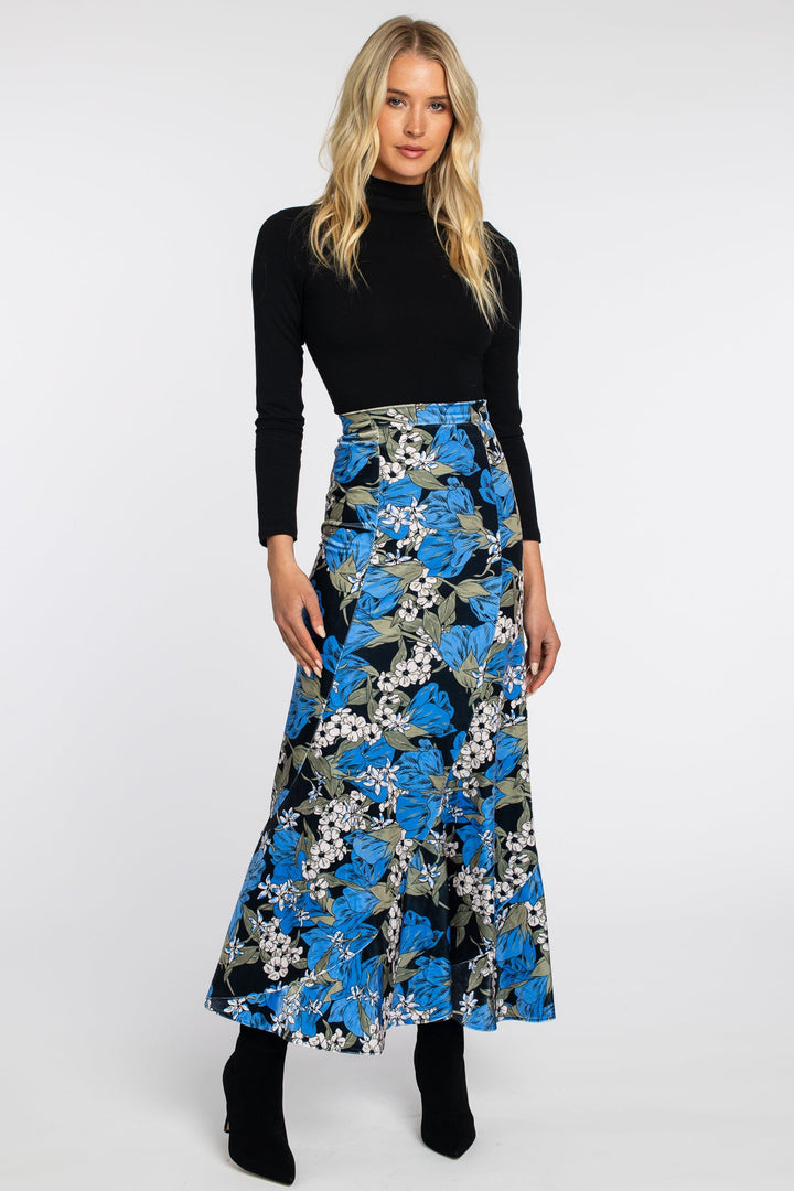 Serena Skirt in Night Bloom