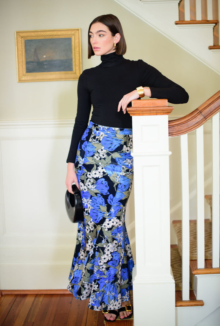 Serena Skirt in Night Bloom