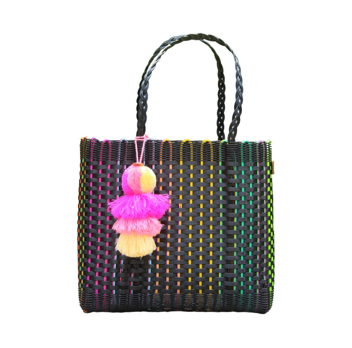 Black Iris Citron Tote