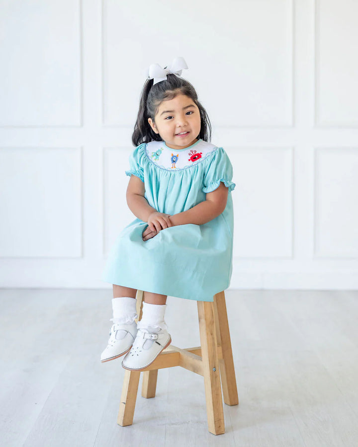 Monsters Smocked Helen Dress