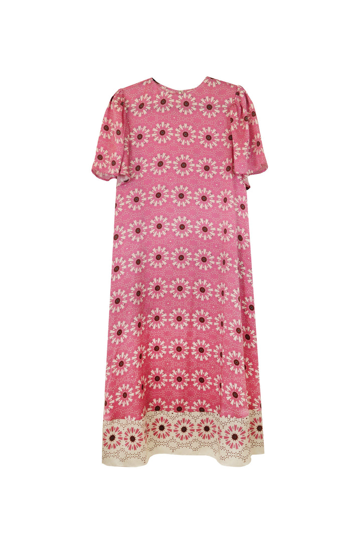 Georgia Dress - Wildflower Pink