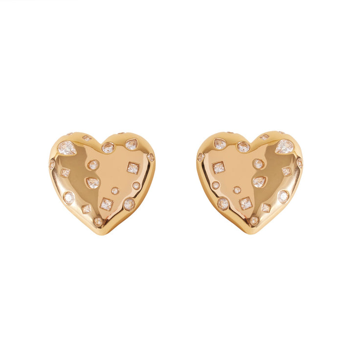 Eros Heart Studs