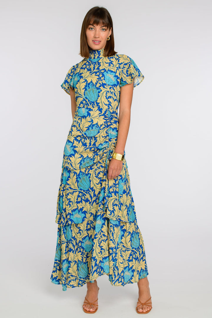 Mackenzie Dress in Damask